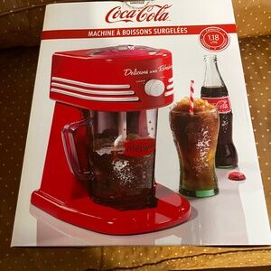 Coca Cola shaved ice machine